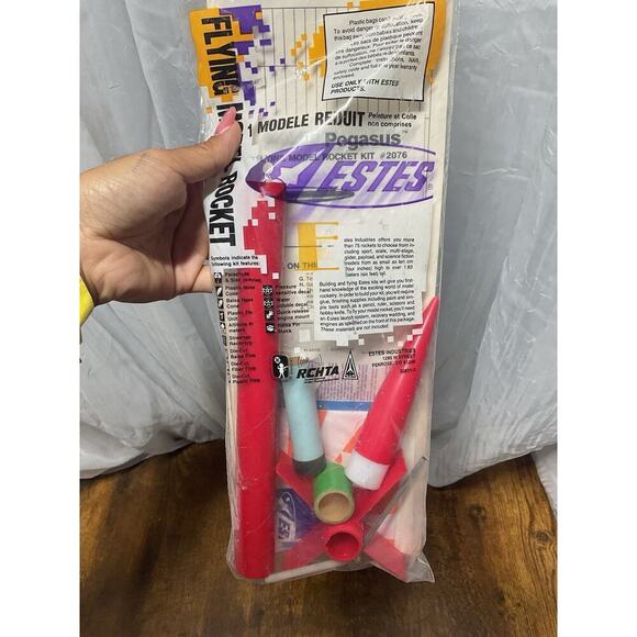 Estes E2X Series Flying Model Rocket Pegasus Rocket - EST 2076 New Sealed - Picture 6 of 10